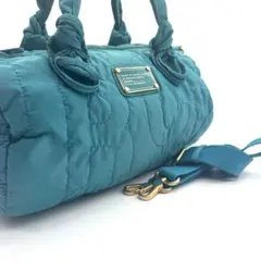MARC BY MARC JACOBS ブルー ナイロン トートバッグ 2way