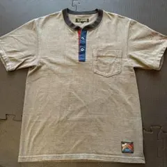 DELUXEWARE ヘンリーネック Tシャツ グレー サイズSのサムネイル