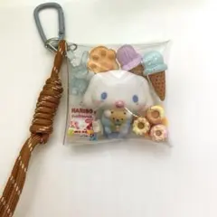 シナモロール みるく　sweetsガチャ詰めポーチ