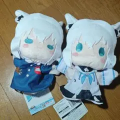 ホロライブプロダクション 白上フブキ パペットぬいぐるみ 2種類