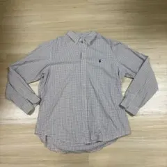 Ralph Lauren チェック柄 長袖シャツ XL