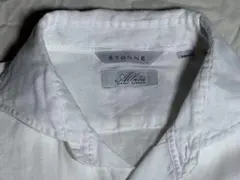 【美品】ETONNE Albini リネン カッタウェイ シャツ Mサイズのサムネイル