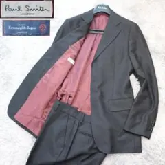 ✨ポールスミス✨３Ｂセットアップスーツ　ゼニア　サイズＬ　PaulSmith