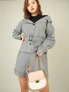 セシルマクビーCECIL McBEE プチハイぺプラム M ワンピース