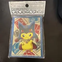 未開封】 メガルカリオのポンチョを着たピカチュウ デッキシールド
