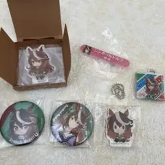 ウマ娘 シンボリルドルフ ハート型缶バッジ 12個セット - メルカリ