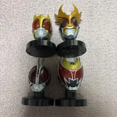 仮面ライダー　ライダーマスクコレクション　クウガ　アギト　ファイズアクセル　キバ