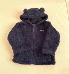 パタゴニア ベビー フリース 12-18M 耳付き ネイビー