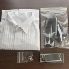 結婚式新郎シャツ・小物5点セット