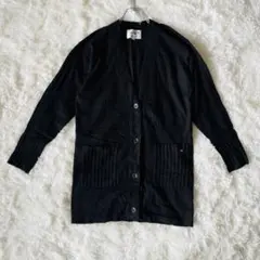 アーノルドパーマー　Arnold Palmer ロングカーディガン　ブラック