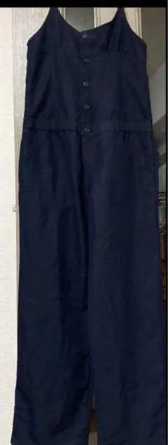 安い　可愛い　ネイビー　オーバーオール　サロペット