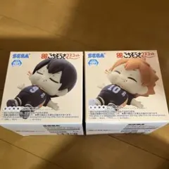 ハイキュー!! まんぷくごちそうさマスコット　フィギュア　日向　影山