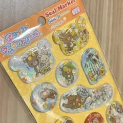 s*u様 リラックマぷくぷくシールʕ•ᴥ•ʔ