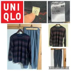 UNIQLO ノルディック（北欧）柄柄　ルームウェア 上サイズM 下サイズS