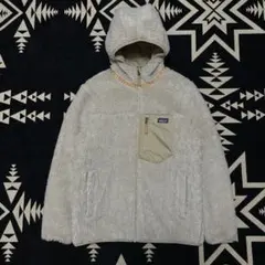 美品 パタゴニア キッズ・リバーシブル・レディ・フレディ・フーディ XL 14