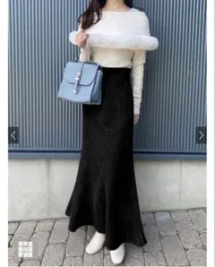 GRL ツイードマーメイドスカート[dk1058]