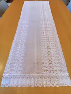 【未使用】和装 ショール 総レース 淡いピンク色 着物 レトロ アンティーク