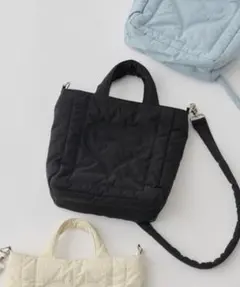 idem padded heart bag/ハートモチーフキルティングバッグのサムネイル