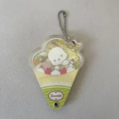 サンリオキャラクターズ　ポチャッコキーホルダー アクリルキーホルダー