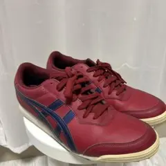 ASICS アシックス ゴルフシューズ レッド ネイビーのサムネイル