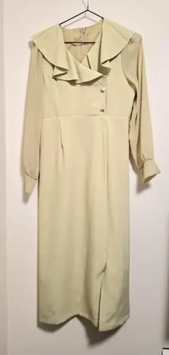 新品 MISCH MASCH ワンピース 黄緑 グリーン系 Mサイズ