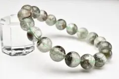 癒やしの緑 ガーデンクォーツ　10mm　天然石ブレスレット パワーストーン