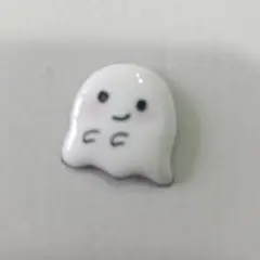 七宝焼 No.1275 ハロウィンおばけちゃん 帯留orブローチ 手作り