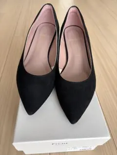 PICHE ABAHOUSE 最高パンプス ブラックのサムネイル