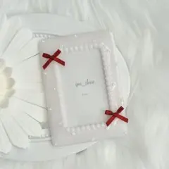 現品販売 デコ硬質ケース アイボリー×黒チェック 天使のはね B7サイズ デコ硬質ケースNo.171 ♡現品販売♡ デコ硬質ケース 水色×チェック メイド