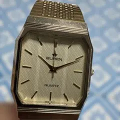 稼働品BUREN ビューレン Elegance メンズ腕時計 クオーツ - メルカリ