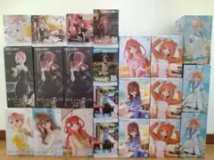 五等分の花嫁 22体 プライズフィギュアまとめ売り 中野一花三玖四葉五月
