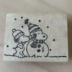 消しゴムハンコ　スヌーピー消しゴムハンコ