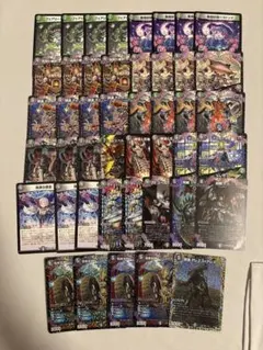 ドキドキつよいデッキ 黒緑アビス シークレット3枚セット ウィン