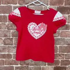 シャーリーテンプル 120センチ Tシャツ りぼん ハート ロゴのサムネイル
