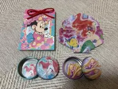 Disney TDL アリエル ラプンツェル ミニー メモ帳 ステッカーセット♡