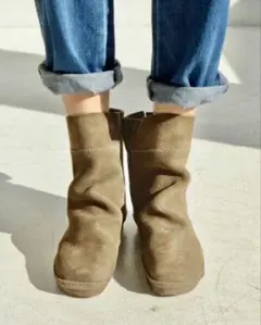 週末特価☆KOOSコース BONNIE-S SU スエード ルーズショートブーツ