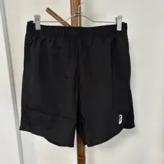新品⭐️asics 黒 ショートパンツ 新品タグ付 S 速乾　　　スポーツ
