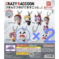 CrazyRaccoon つまんでつなげてますこっと rion 2個セット