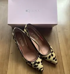 美品　ダイアナ ハラコ素材 パンプス 24.5cm