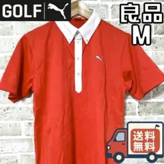 【早い者勝ち✨】プーマゴルフ メンズ 半袖 ポロシャツ M レッド 赤のサムネイル