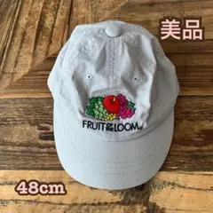 FRUIT OF THE LOOM グレーキャップ 48cm