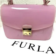 FURLA ピンク キャンディー　ショルダーバッグ