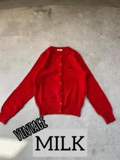 【美品】ビンテージ　MILK カーディガン