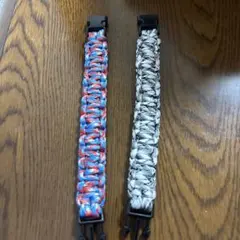 パラコード編みブレスレット 2個セット