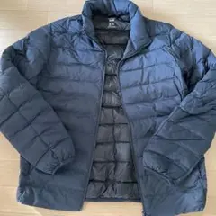 ダークブルー Mサイズ ダウンジャケット