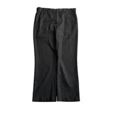 タロンジップ ビンテージ 80s 70s ウールスラックス グレー ワイドパンツ