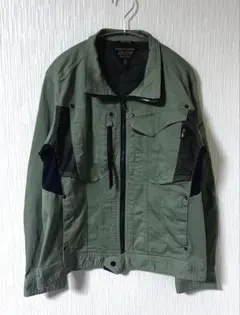 ワークマン FIELD CORE コーデュラ ストレッチ 長袖ジャンパー カーキ