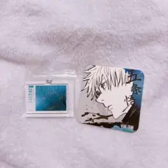 呪術廻戦　五条悟　アクリルキーホルダー　アートコースター