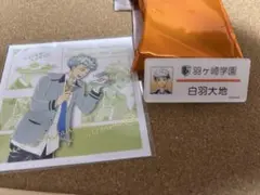 ときめきメモリアルGS4 白羽大地 ネームバッジ& スクエアカードセット