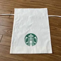 スターバックス ギフト袋 ホワイト キャンバス